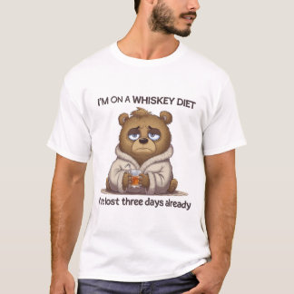 Ich bin nicht auf Whisky, ich habe bereits drei Ta T-Shirt