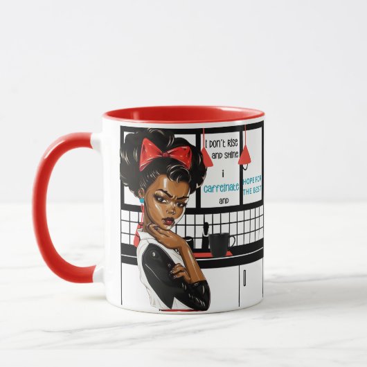 Ich bin nicht aufgewachsen, ich koffeinate, ich ho tasse (Links)