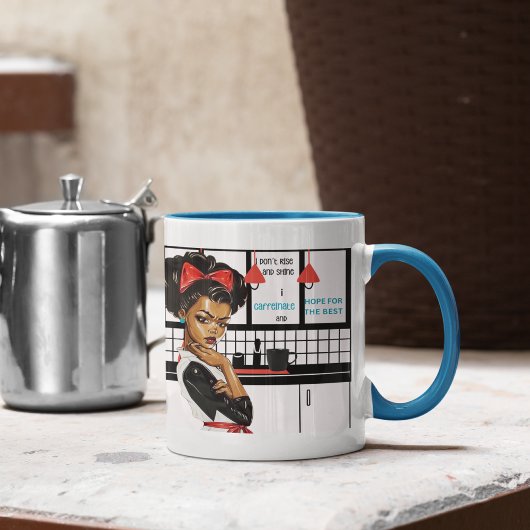 Ich bin nicht aufgewachsen, ich koffeinate, ich ho tasse