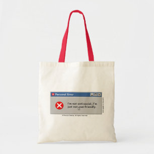 Ich bin nicht benutzerfreundliche Tasche! Tragetasche