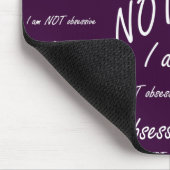 "Ich bin nicht besessen" Mousepad (Ecke)