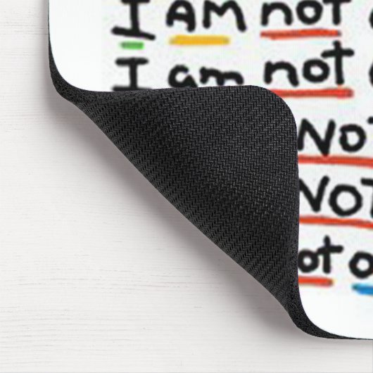 Ich bin nicht besessen mousepad (Ecke)