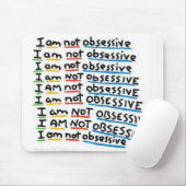Ich bin nicht besessen mousepad (Mit Mouse)