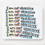 Ich bin nicht besessen mousepad (Vorne)