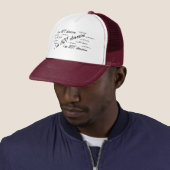 "Ich bin nicht besessen" Truckerkappe (Beispiel)