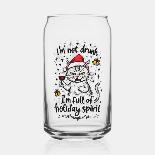 Ich bin nicht Betrunken, dass ich voller Urlaubsst Dosenglas (Rückseite)