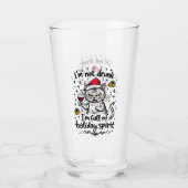 Ich bin nicht Betrunken, dass ich voller Urlaubsst Glas (Rückseite)