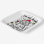 Ich bin nicht Betrunken, dass ich voller Urlaubsst Pappteller (Gewinkelt)