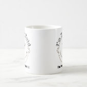 Ich bin nicht blind, ich bin aerodynamisch kaffeetasse (Mittel)