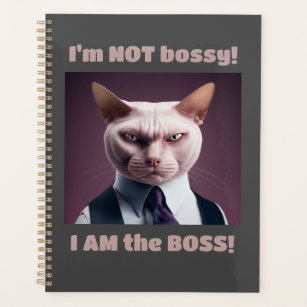 Ich bin nicht Bossy, ich bin die Boss - Funny Boss Planer