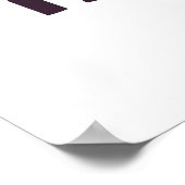 Ich bin nicht Bossy, ich bin die Boss - Funny Boss Poster (Ecke)