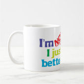 Ich bin nicht bossy. kaffeetasse (Links)