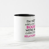 Ich bin nicht bücherabhängig tasse (Zentrum)
