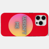 Ich bin nicht Case-Mate iPhone hülle (Rückseite (Horizontal))