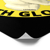 ICH BIN NICHT COOL MIT DER GLOBALEN ERWÄRMUNG, die Poster (Ecke)