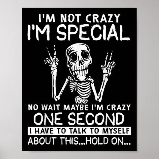 Ich bin nicht Crazy im Special No Wait Vielleicht  Poster (Vorne)