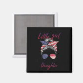 Ich bin nicht Daddys kleines Mädchen, ich bin eine Magnet (Vorderseite/Rückseite)