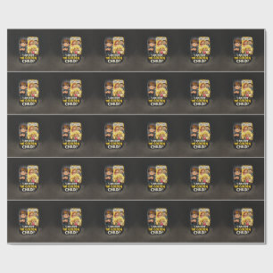 Ich bin nicht das goldene Kind Geschenkpapier