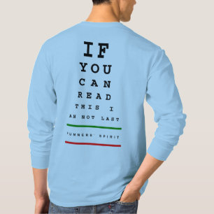 Ich bin nicht das letzte Augendiagramm - LS Sport- T-Shirt