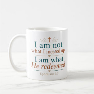 Ich bin nicht das, was ich vermasselt habe, ich bi kaffeetasse
