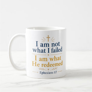 Ich bin nicht das, worin ich gescheitert bin. Ich Kaffeetasse