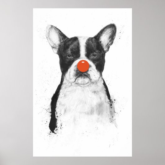 Ich bin nicht dein Clown Poster (Vorne)