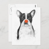 Ich bin nicht dein Clown Postkarte (Vorne/Hinten)
