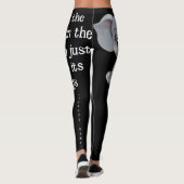 Ich bin nicht der Elefant im Zimmer Leggings (Rückseite)