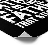 Ich bin nicht der Schritt, den der Vater des glück Poster (Ecke)