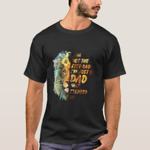 Ich bin nicht der Step-Vater, der ich der Vater bi T-Shirt