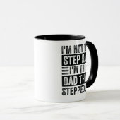Ich bin nicht der Step-Vater - ich bin der Vater,  Tasse (VorderseiteRechts)