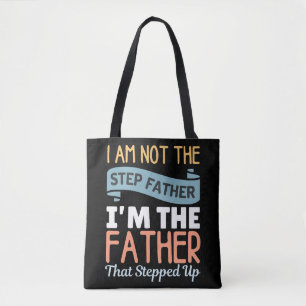 Ich bin nicht der Stiefvater, ich bin der Vater, d Tasche