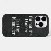 Ich bin nicht der Tänzer Case-Mate iPhone Hülle (Rückseite (Horizontal))