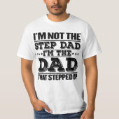 Ich bin nicht der Vater, der den Vater Lustigen Sp T-Shirt (Vorderseite)