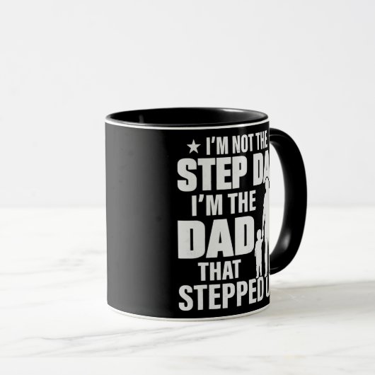 Ich bin nicht der Vater, der mich als Vater in die Tasse (VorderseiteRechts)