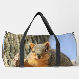 Ich bin nicht dick! Es ist Winterpelz! Duffle Bag