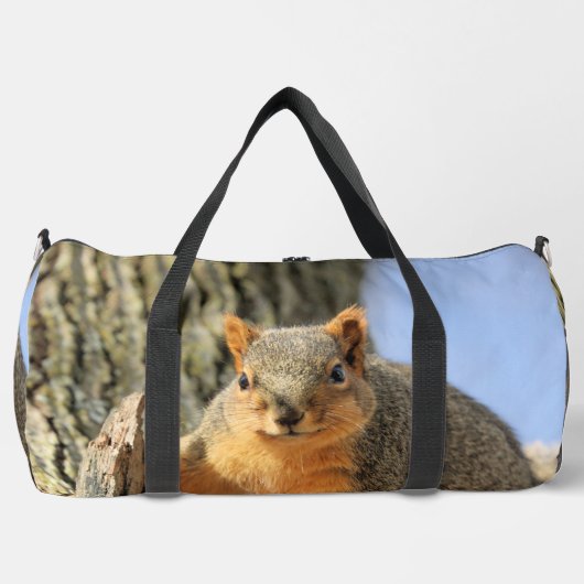 Ich bin nicht dick! Es ist Winterpelz! Duffle Bag (Vorderseite)