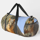 Ich bin nicht dick! Es ist Winterpelz! Duffle Bag (Rechte Ecke)