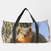 Ich bin nicht dick! Es ist Winterpelz! Duffle Bag (Rückseite)