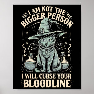 Ich bin nicht die größere Person, die ich dein Blu Poster