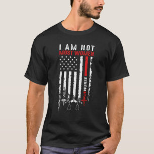 Ich bin nicht die meisten Frauen im Shirt
