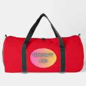 Ich bin nicht duffle bag (Rückseite)