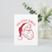 Ich bin nicht echt postkarte (Stehend Vorderseite)