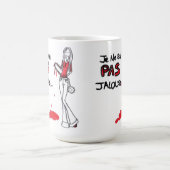 Ich bin nicht eifersüchtig - kaffeetasse (Mittel)