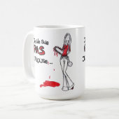 Ich bin nicht eifersüchtig - kaffeetasse (Vorderseite Links)