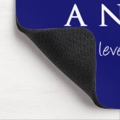 Ich bin nicht ein Nerd, ich bin ein Niveau 85 Mousepad (Ecke)