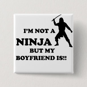 Ich bin nicht ein Ninja, aber mein Freund ist Button