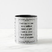 Ich bin nicht ein - positives Zitat Tasse (Zentrum)