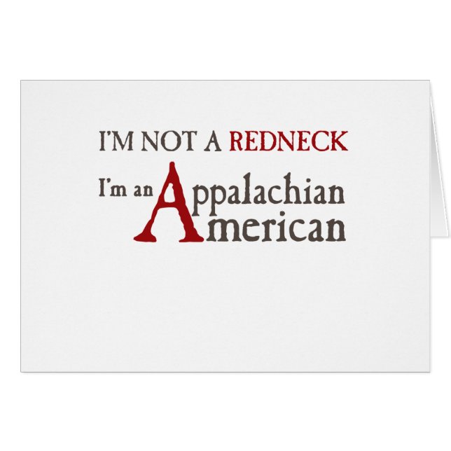 Ich bin nicht ein Redneck, ich bin ein (Vorderseite (Horizontal))
