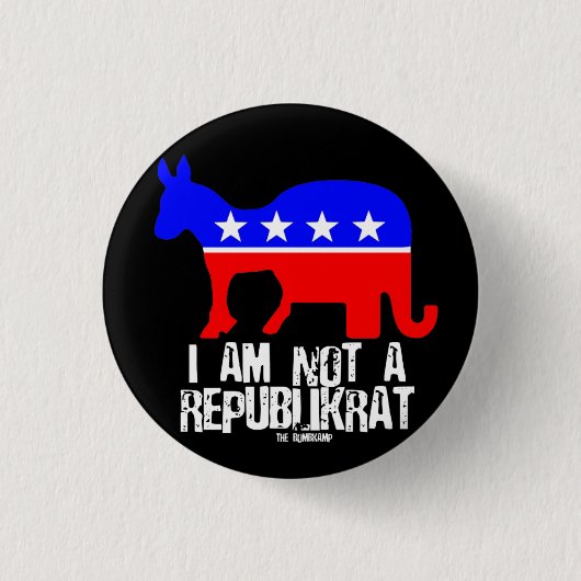 Ich bin nicht ein Republikrat Knopf Button (Vorderseite)